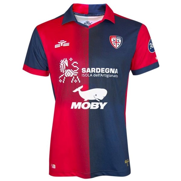 Tailandia Camiseta Cagliari Calcio Primera Equipación 2023/2024